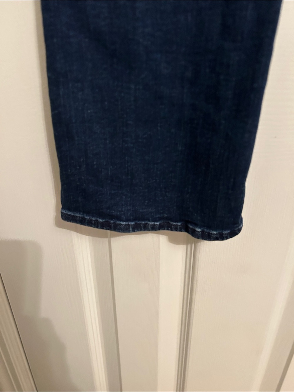 MOTHER The Hustler Ankle “Heirloom” Blue High-Rise Jeans - Picture 5 of 10